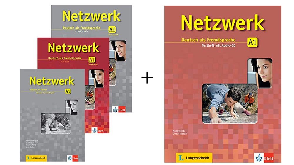 Netzwerk Neu A1 Textbook + Workbook + Glossar + Testheft