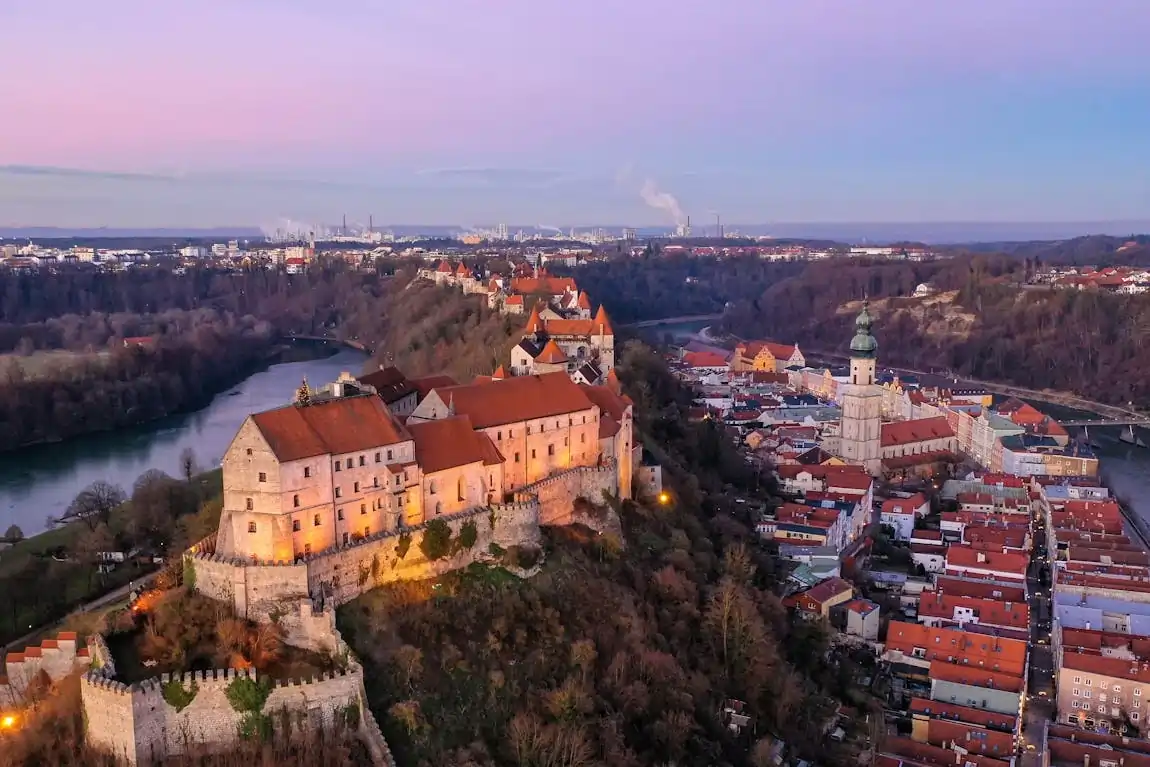 Burghausen Castle longest castle complex world Bavaria Germany