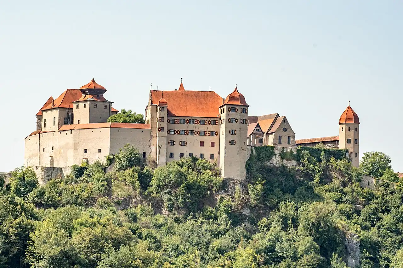 Harburg Castle Bavaria Romantic Road Germany