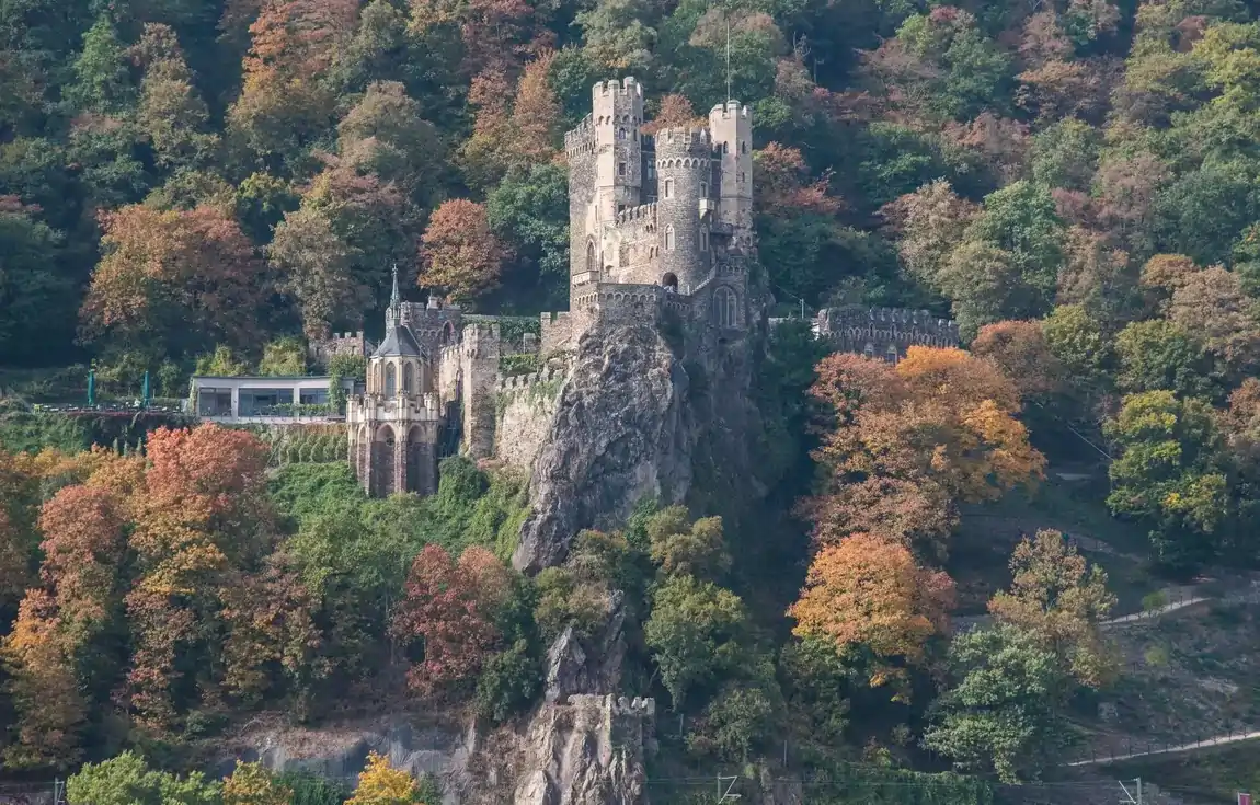 Rheinstein Castle Rhine Gorge Germany Romantic era