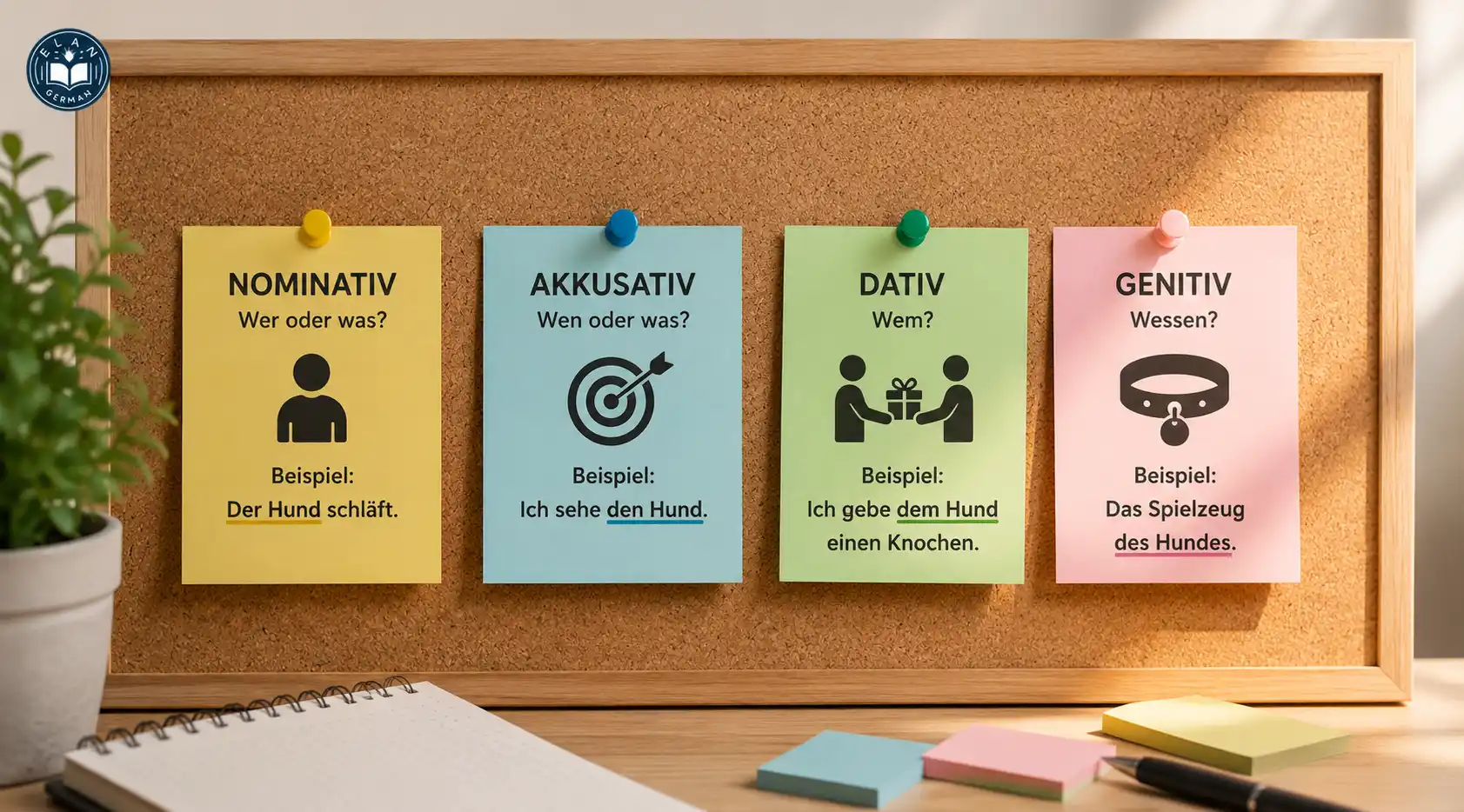 Four German Cases Explained: Nominativ to Genitiv